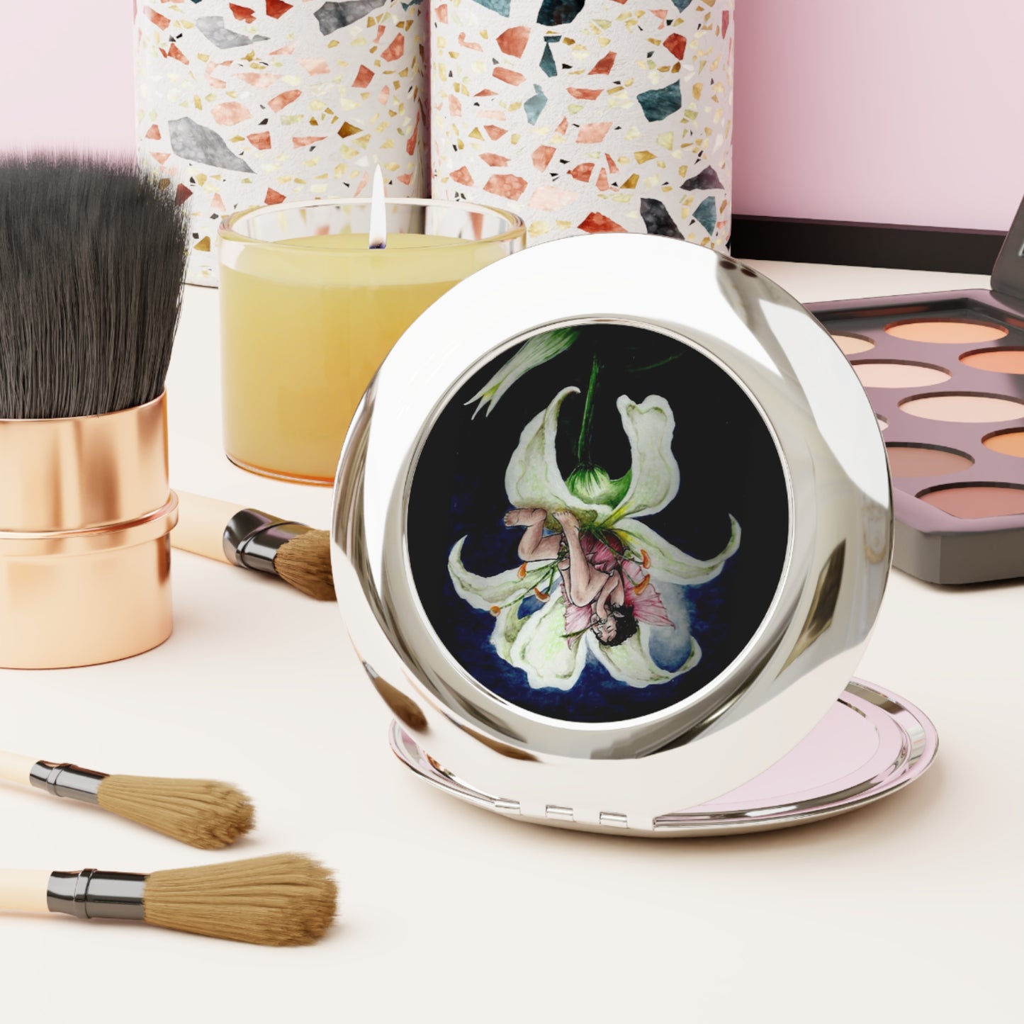 Compact Travel Mirror